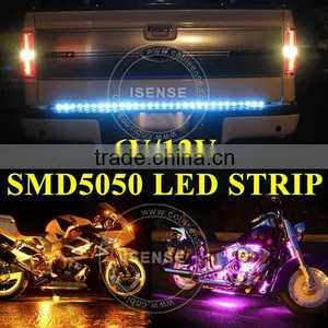 5050 RGB Flash LED Strip Sports Car Decoration Sticker thumbnail-1