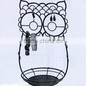Antique Decorative Table Ring Holder Metal Jewelry Tray thumbnail-1