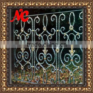 Wrought Cast Iron Railing Design thumbnail-1