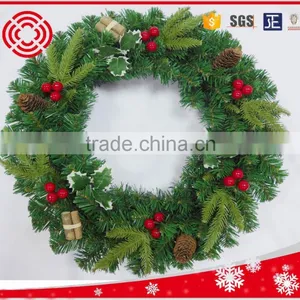 2016 High Quality New Design Green Christmas Wreath thumbnail-1