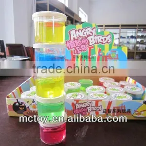 LOW PRICE Novelty Magic Crystal Putty Slime Crystal Gift Crystal Toy Barrel Slime Magic Putty Toys Green Slime thumbnail-1