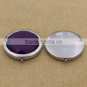 Wedding Gift Hand Mirror Square Crystal Makeup Mirror thumbnail-6