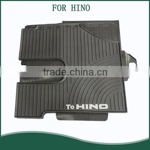 Wholesale Customized Full Set Type 3D Rubber PVC Car Floor Mats For HINO thumbnail-1