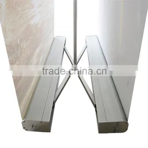 Double Sided Retractable A-frame Roll up Banner Display Stand thumbnail-4