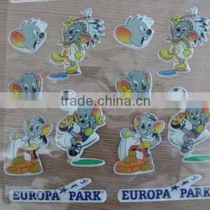 Animal Pvc Transparent Bottle Sticker/custom 3D Pvc Foam Sticker thumbnail-1