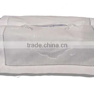Embroidery Tissue Box Cover thumbnail-1