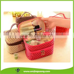 Cheap Price Big Capacity Womens Fashion Cosmetic Bag Set Travel Hanging Toiletry Bag thumbnail-4