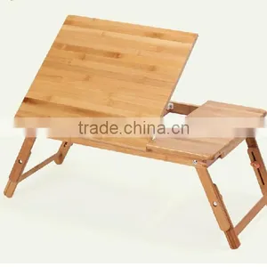 2015 New Hot Bamboo Samll Folding Laptop Table on Bed thumbnail-1