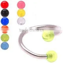 UV Circular Barbell Ring,Body Piercing Jewelry thumbnail-1