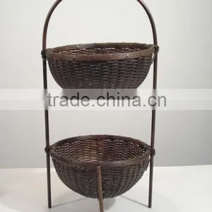 Decorative Iron Bowl Wire Bowl, Metal Bowl thumbnail-1