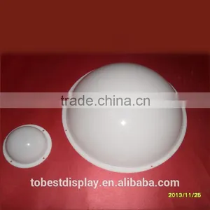 Hot Sale Plexiglass Cover, Desktop Cover, White Acrylic Dome Cover thumbnail-4