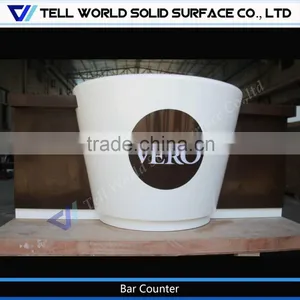 Customized Cafe Bar Counter/high Quality Front Desk/ Front Desk Design thumbnail-2