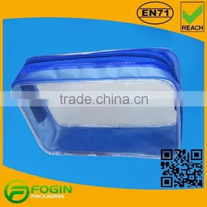 Clear Travel Cosmetic Bag Pvc With Zipper thumbnail-1