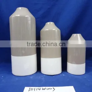 Hot Sale Customized Porcelain Flower Vase White Ceramic Vase for Home Decoration thumbnail-1