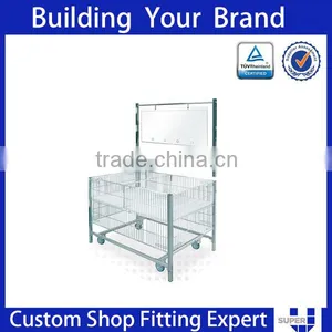 Supermarket Metal Wire Potato Chip Display Rack thumbnail-5