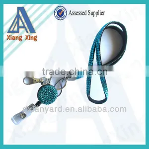 2016 Crystal Rhinestone Lanyard With Badge Holder thumbnail-5