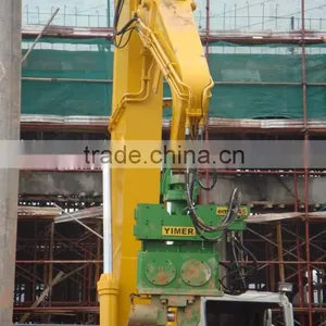 YIMER EMV645 Construction Machinery Pile Driver Excavator Hydraulic Vibro Hammer thumbnail-1