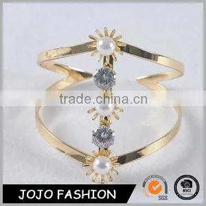 Belly Dance Costume Accessories Oriental Armwear Pearl Bracelet Adjustable Cuff Quality Choice thumbnail-1