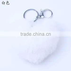 2016 Popular Sheap Heart-shaped Fur Pendant thumbnail-3