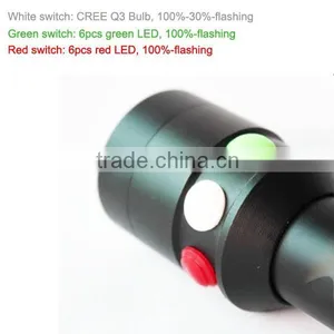 Lumifre ACK1050 Multi Function LED High Power Aluminum 3 Colors Rescue Flashlight thumbnail-4