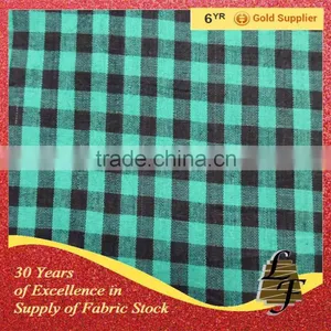 21S- 100% Cotton Yarn Dyed Shirting Stock Fabric(2230) thumbnail-1