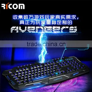 Original and Professional Ultra-thin Waterproof Gaming Keyboard and Mouse----LK611---shenzhen Ricom thumbnail-2