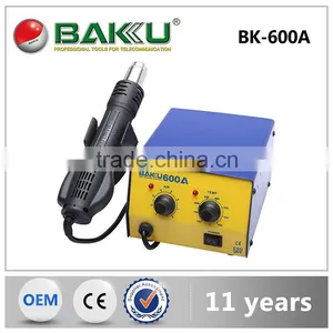 Brushless Fan and Low Noise Hot Air Rework Stationn With One Hot Air Gun (BK-600A Soldering Station) thumbnail-2