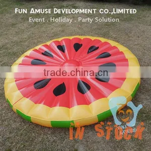Low MOQ Stock Watermelon Pool Float Inflatable Donut for Fun thumbnail-1