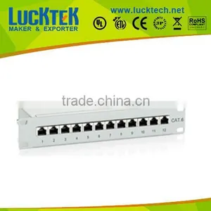 12 Port Cat.5e Desktop Patch Panel thumbnail-1