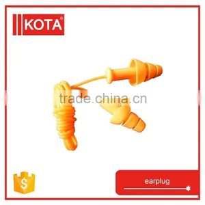 Hearing Protection Tree Shape Earplug Container TPR Earplug With Cord thumbnail-1