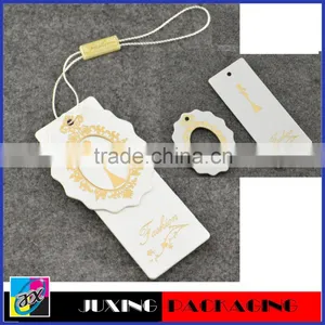 Professional Factory Custom Hang Tag String/hang Paper Tag for Garment / Jewelry Tag / Bracelet thumbnail-3