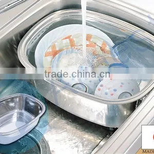 Kitchenware Convenient Tools Dishwasher Washing Stainless Japanese Water Bowles Tub Wine Bucket Box Sink Utensils Cooler thumbnail-1