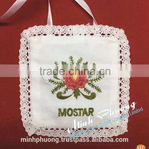 A Little Cloths Bag With Hand Embroidery Air Fresh Flower Fragrant Bag thumbnail-3