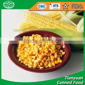2016 New Crop GOOD TASTE Canned Sweet Kernel Corn in Tins thumbnail-2