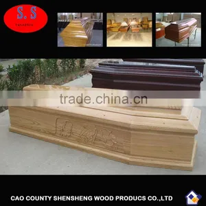 Golden Wood Product Supplier Wooden With Coffin Beds Wood Caskets thumbnail-1