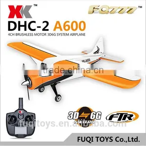WLtoys Helicopter Toy Model XK A600 5CH 3D6G System Brushless Motor RC Airplane Compatible With FUTABA RTF thumbnail-1