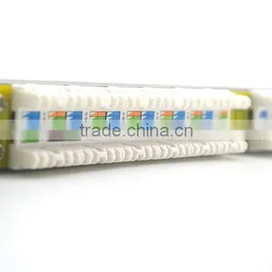 LY-PP6A-08 24 Port Cat6a Cat6 Cat5e Patch Panel Gigabit RJ45 LAN Ethernet/ Network Rack Mounted 0.5U Krone&110 Daul IDC thumbnail-4
