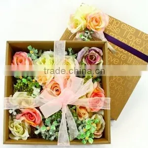 Rectangular Shape Paper Material Flower Packing Box thumbnail-3
