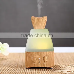 Wood Grain Ultrasonic Humidifier Atomizer Aroma Diffuser Room Air Mist Purifier thumbnail-2