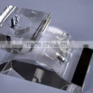 Antique Crystal Candle Holder thumbnail-1