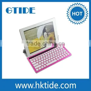 All in One Desktop Computer Aluminum Bluetooth Keyboard for Different Size Tablet pc thumbnail-3