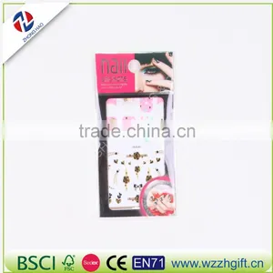 New Arrived Elegant Fancy Customized Craft Ecofriendly Quality Temporary Nail Sticker Wholesale thumbnail-1