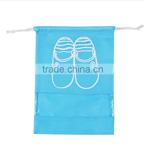 Portable Travel Dust Drawstring Dress Shoes Nonwoven Storage Bag thumbnail-3