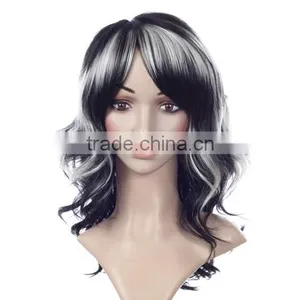 Free Lace Wig Samples Synthetic Wig Body Wave Artificial Full Lace Monofilament Wig With Baby Hair thumbnail-2