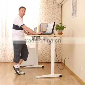 Prossional Adjustable Height Desk Electric/standing up Office Desk From China Factory thumbnail-1