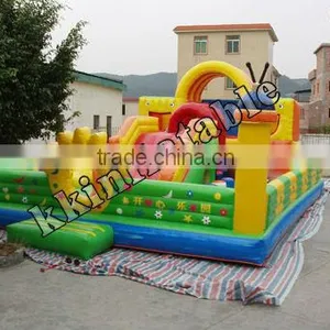 Big Outdoor Inflatable Fun City Price for Rentals KKA-L036 thumbnail-1