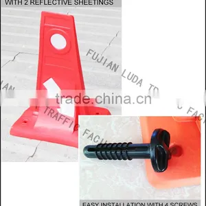 Colored Extensible Ttaffic Lane Separator With High Quality thumbnail-5