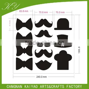 Custom Die Cut Various Shape Black Chalkboard Adhesive Sticker thumbnail-4