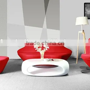 Living Room Furniture Red Lip Shaped Sofa thumbnail-4