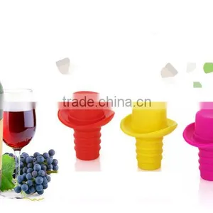 Non-spill Silicone Wine Stopper thumbnail-2